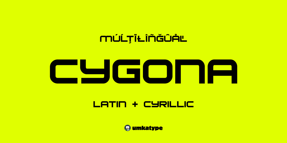 Cygona font