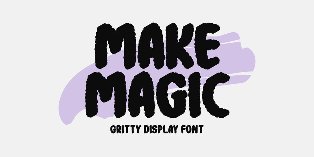Make Magic font