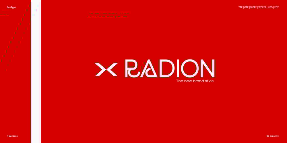 Radion Typeface font