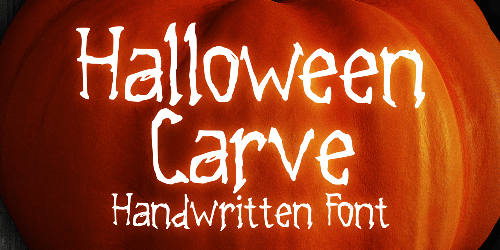 Halloween Carve font