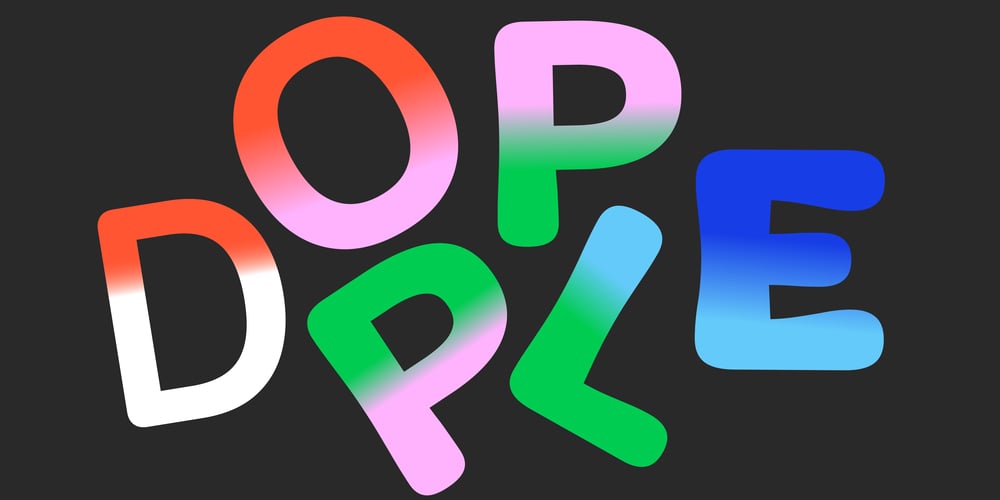 Dopple font
