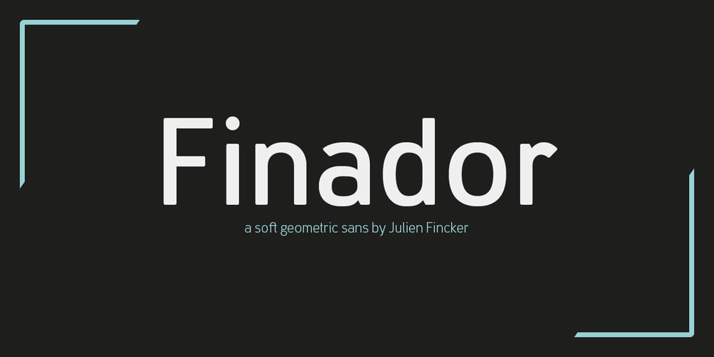 Finador font