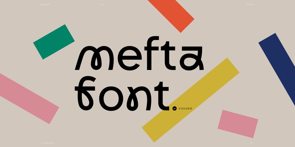 Mefta font