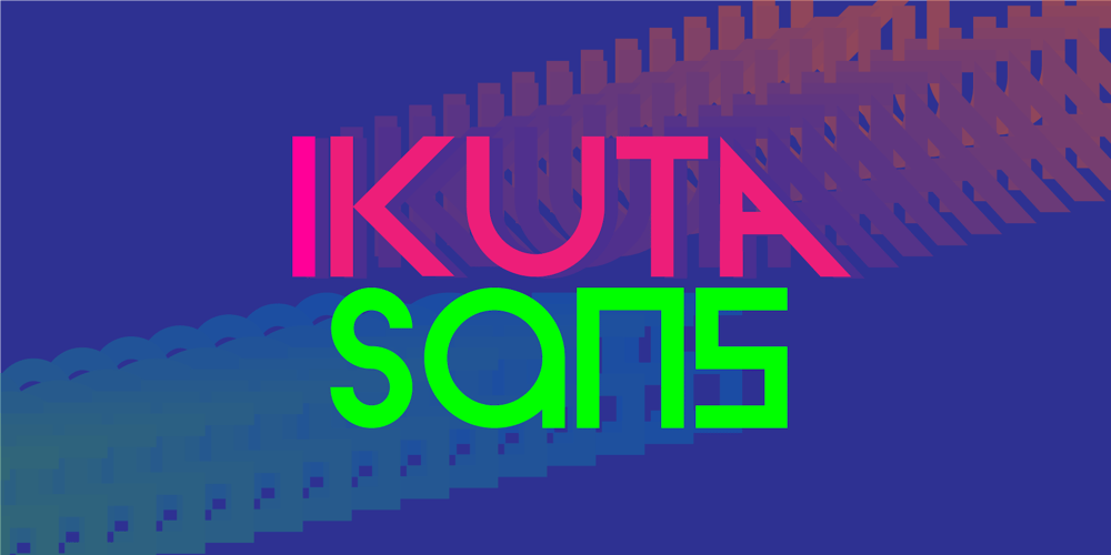 Ikuta Sans font