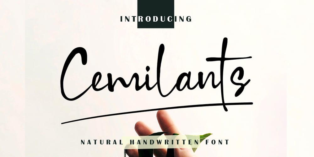 Cemilants font