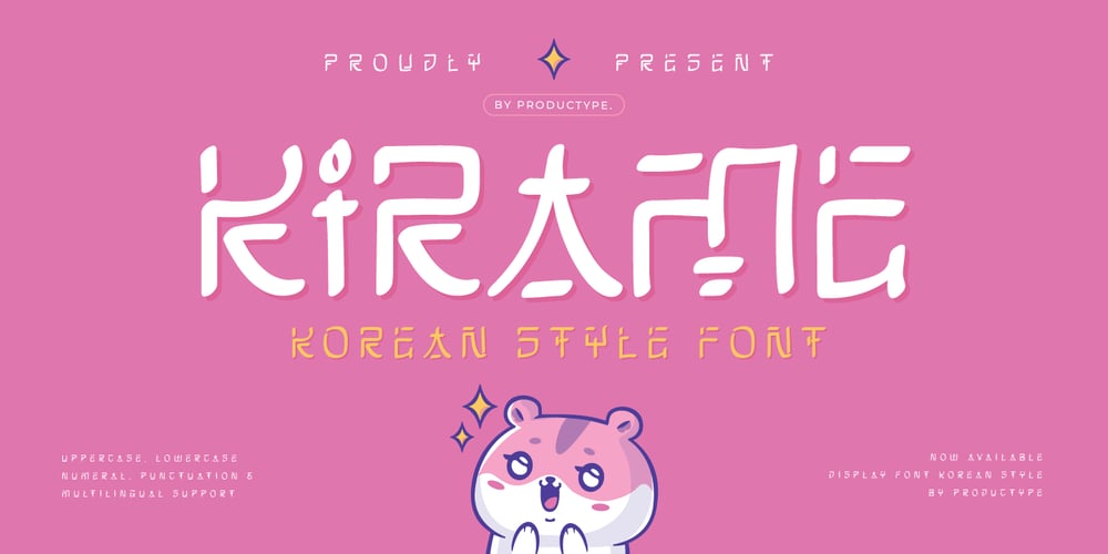 Kirame font