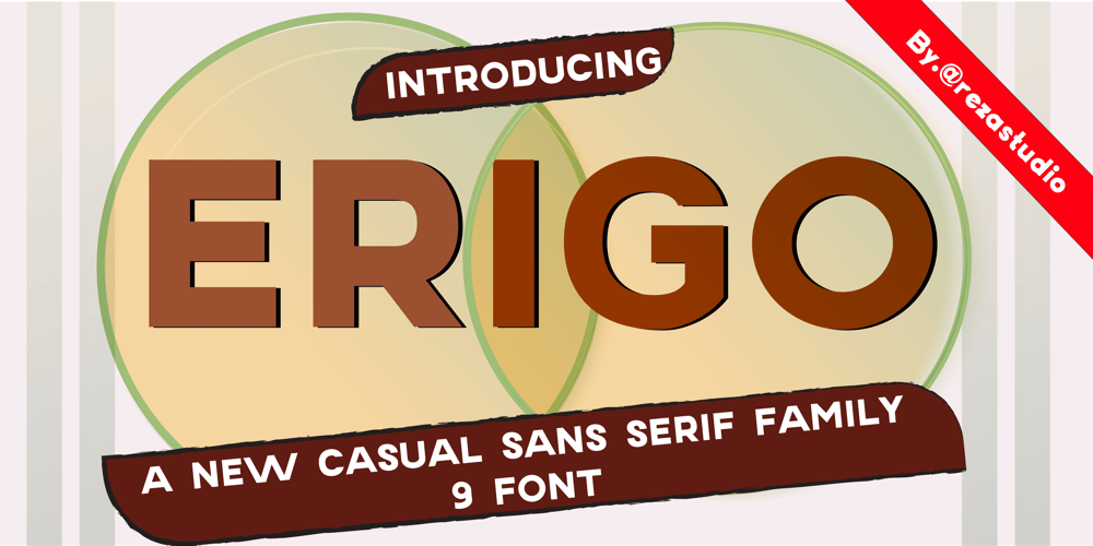Erigo font