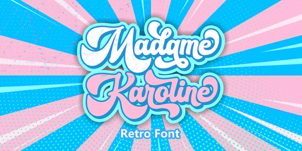 Madame Karoline font