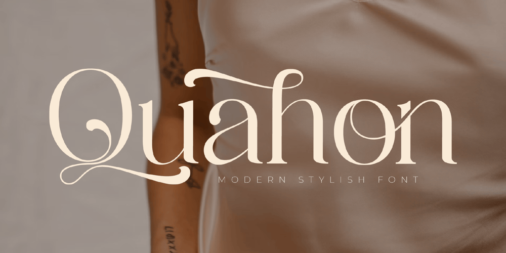 Quahon font