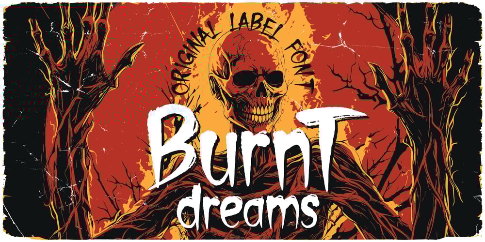 Burnt Dreams font