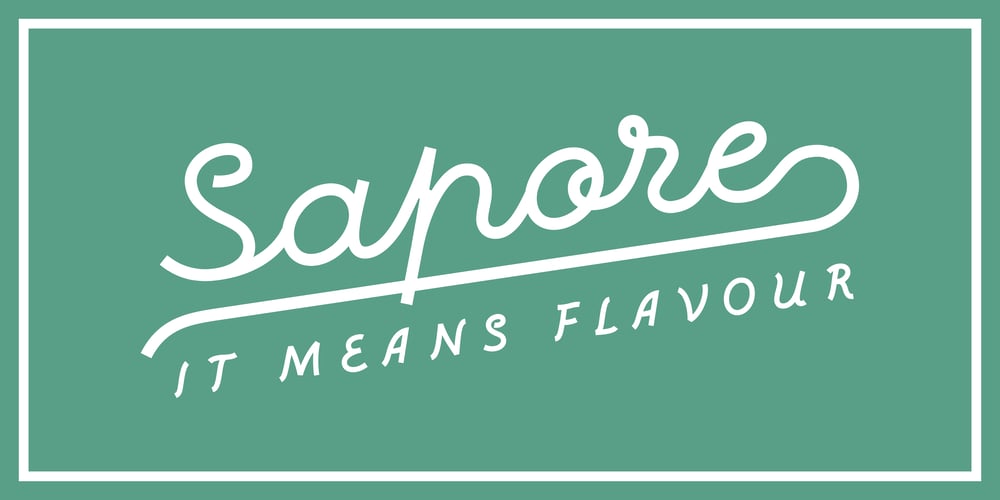 Sapore font