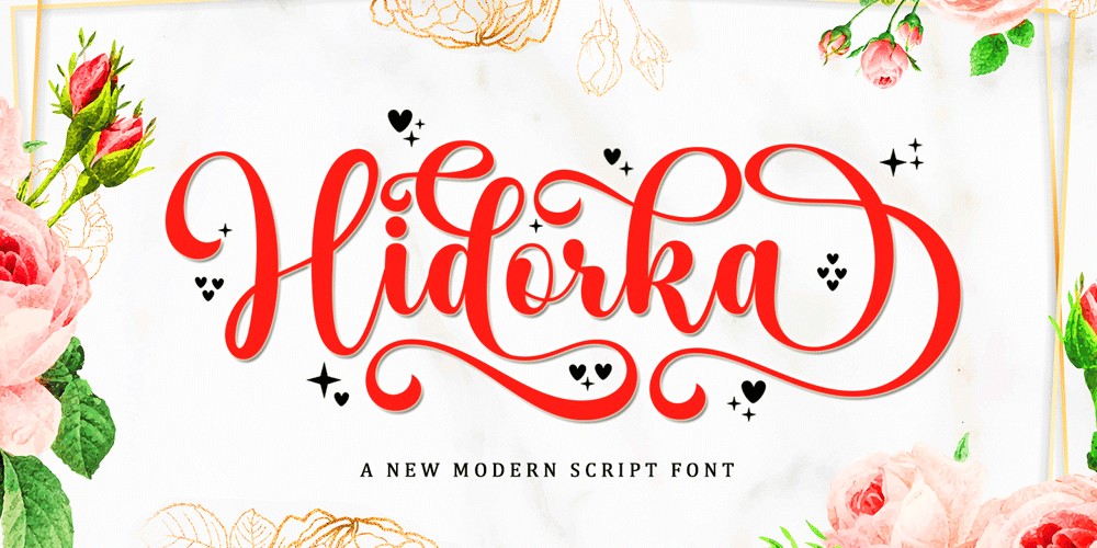 Hidorka font