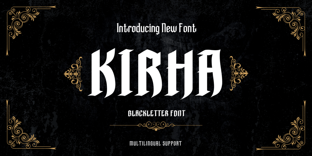 Kirha font