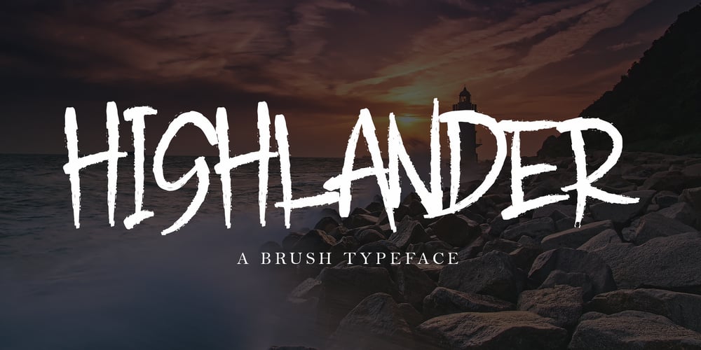 Highlander font
