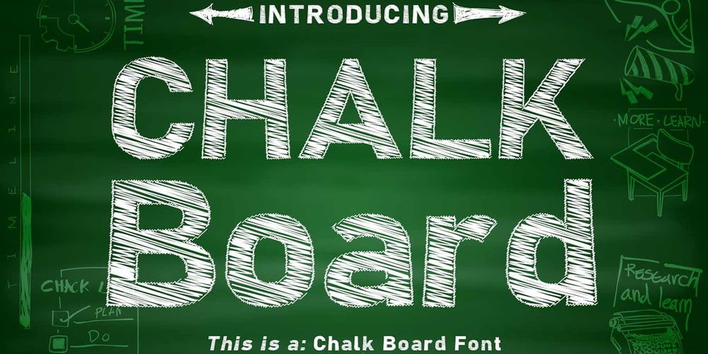 Chalk Board font