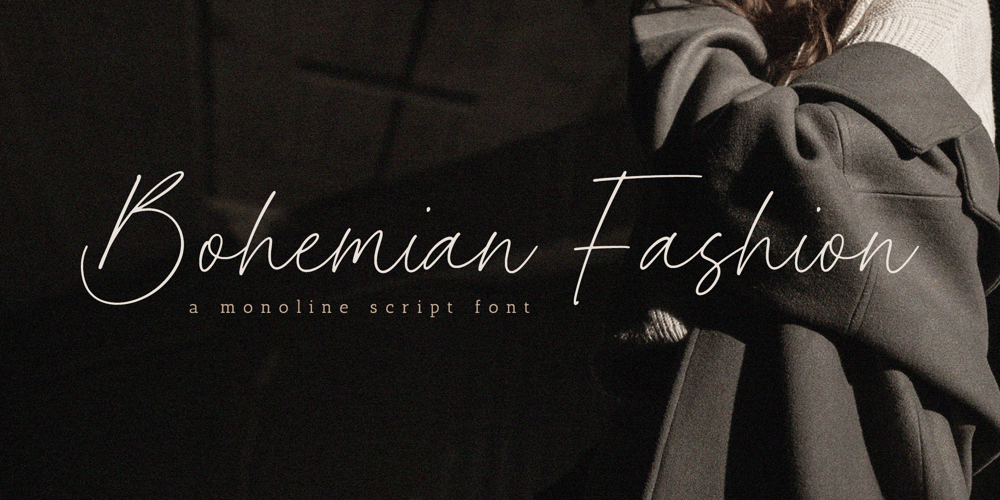 Bohemian Fashion font