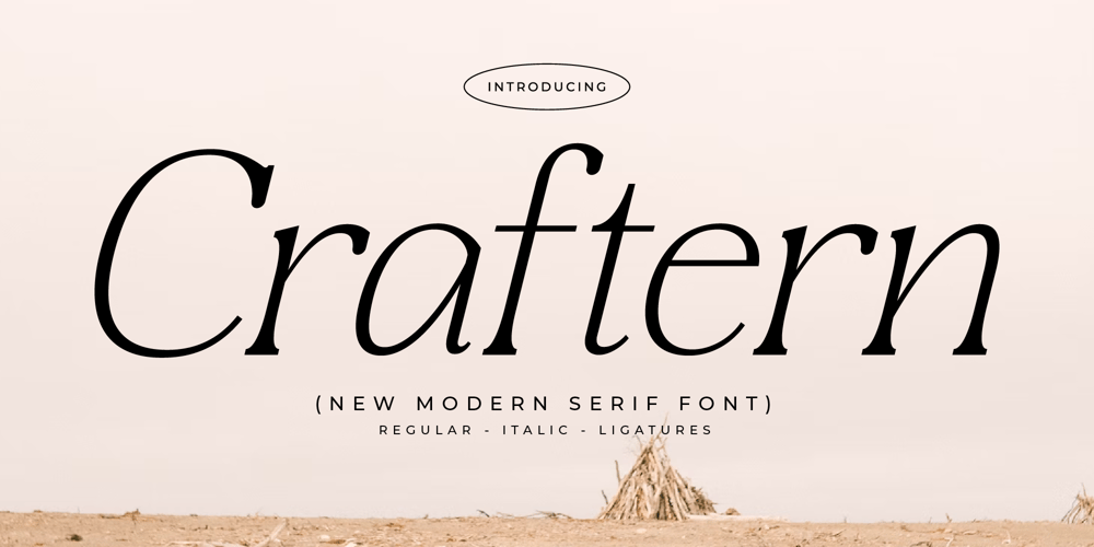 Craftern font