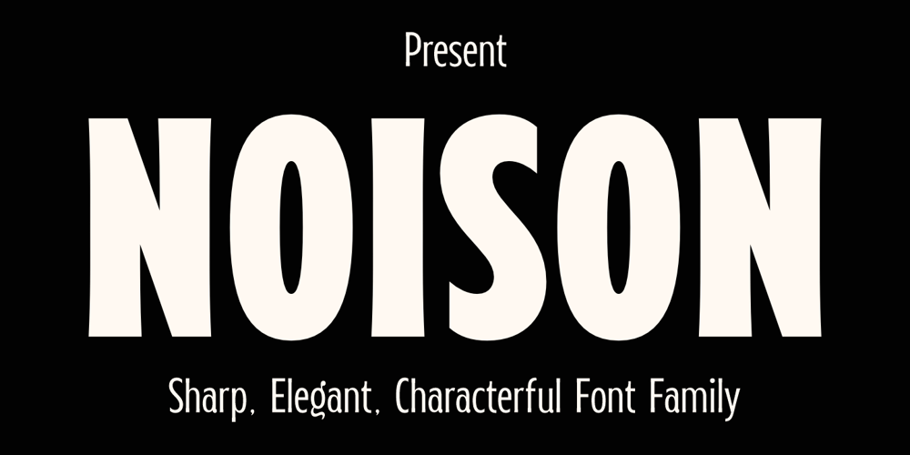 Noison font