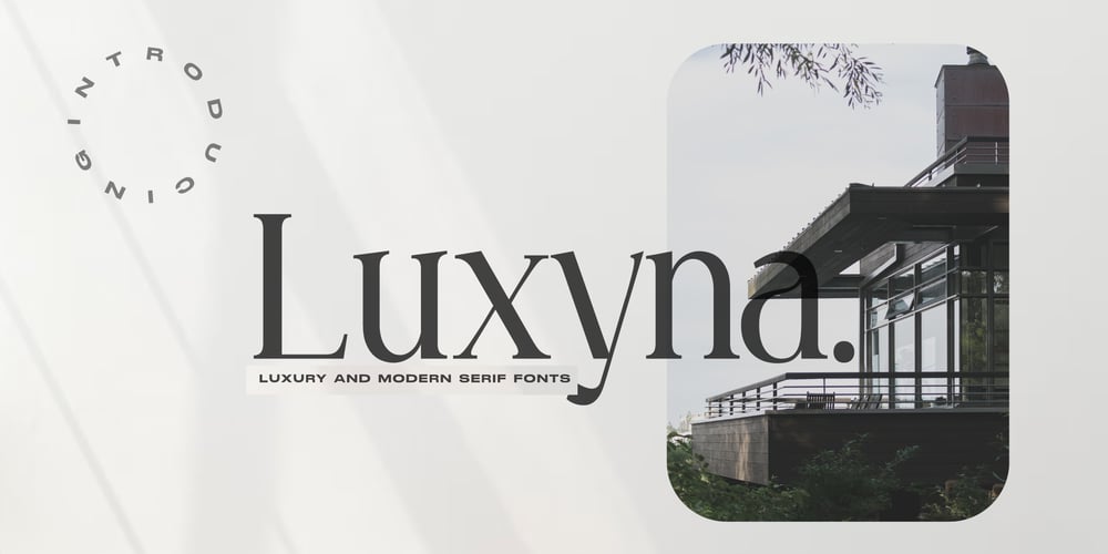 Luxyna font