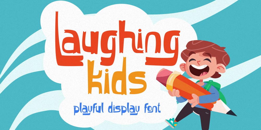 Laughing Kids font