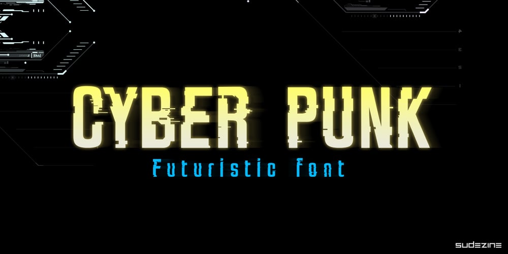 SDGlitch font