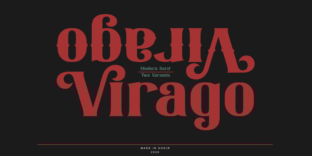 Virago font