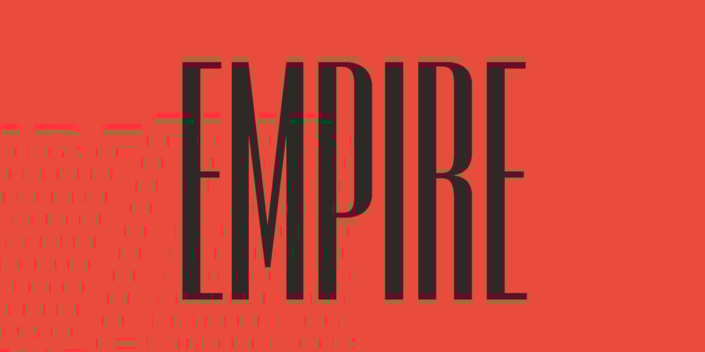 Empire font