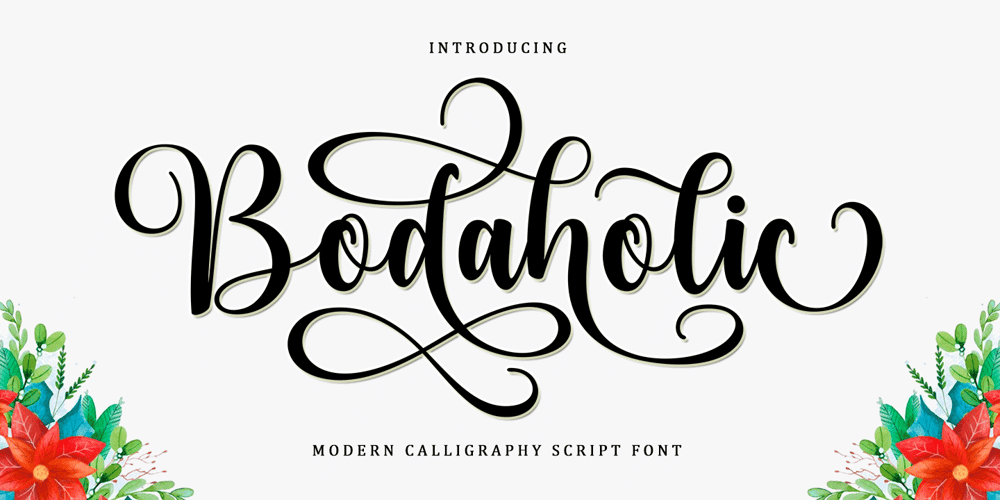 Bodaholic font