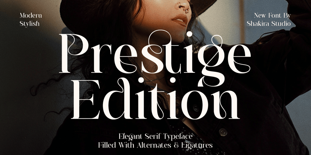 Prestige Edition font