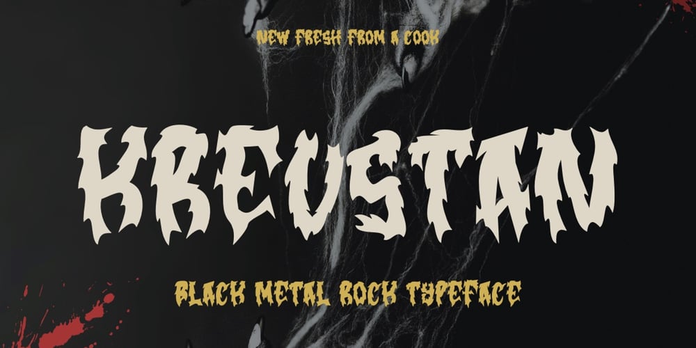 Kreustan font