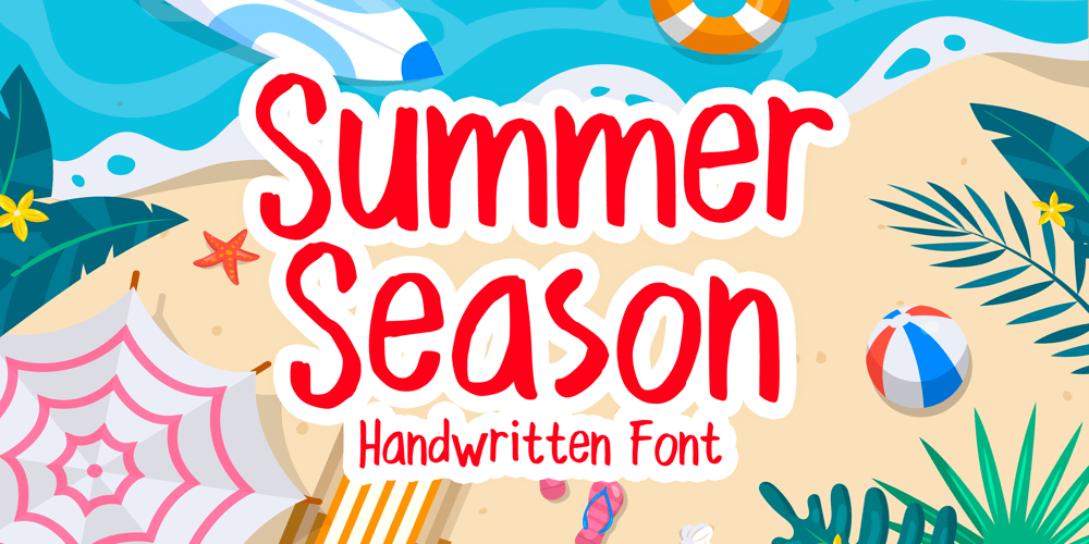 Summer Season font