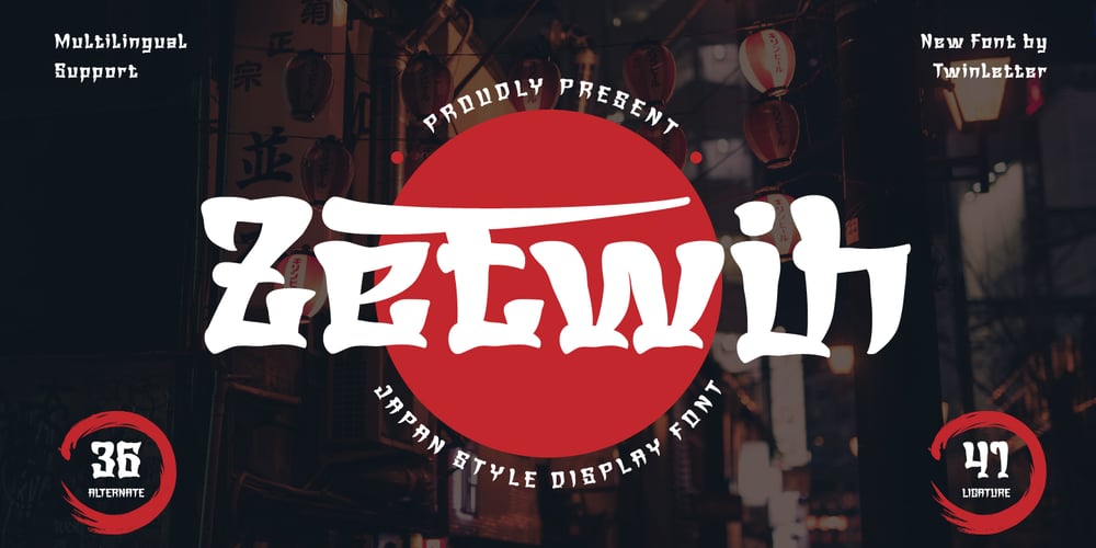 Zetwih font