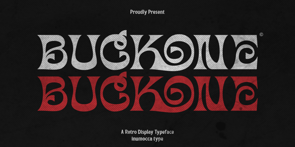 Buck One font