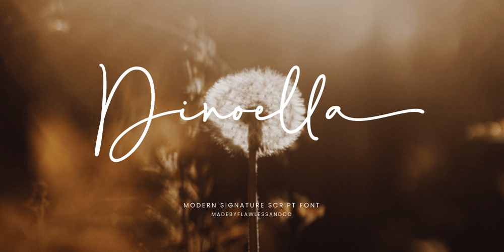 Dinoella font