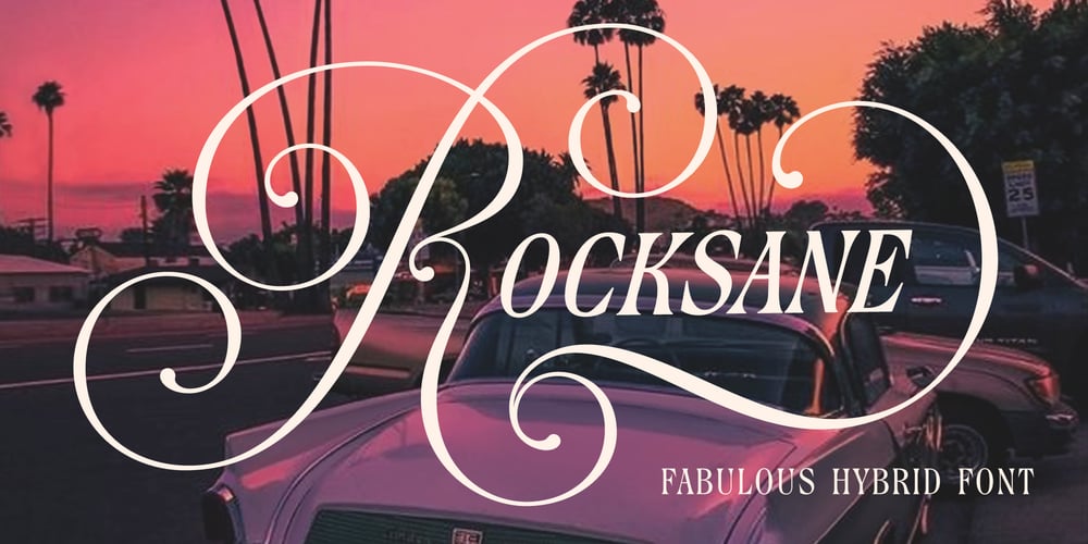 Rocksane Display font