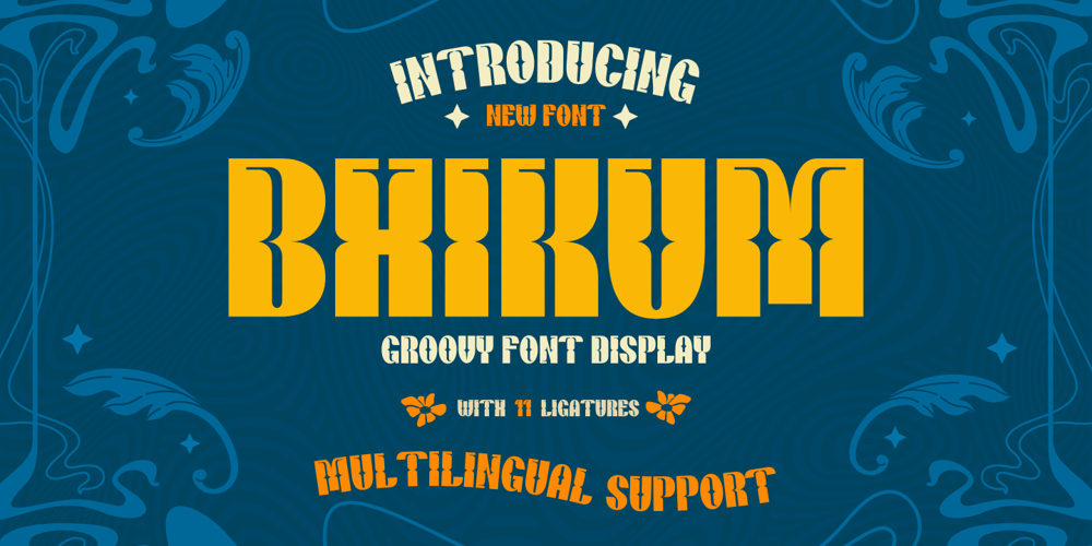 Bhikum font