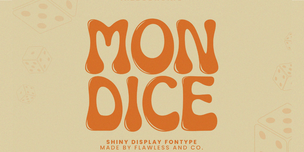 Mondice font