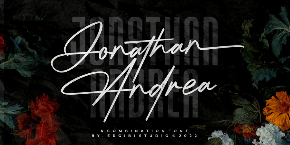 Jonathan Andrea font