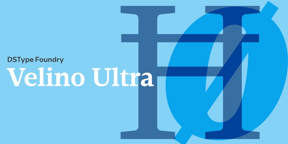 Velino Ultra font