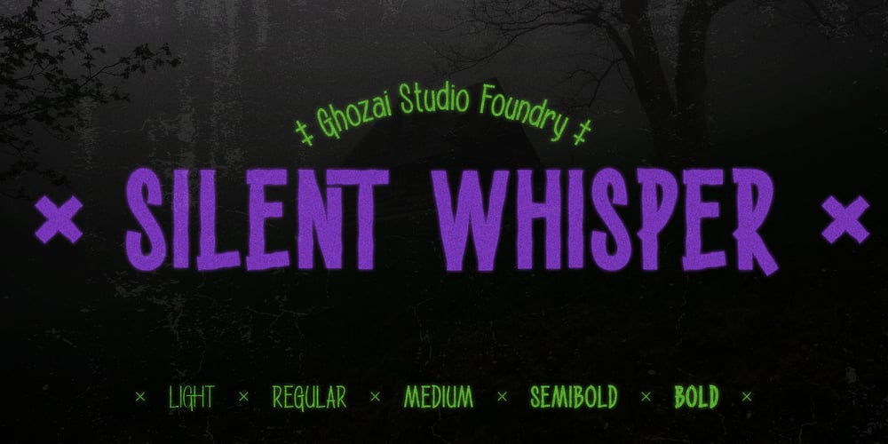 Silent Whisper font