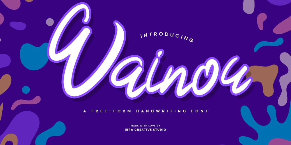 Wainou font