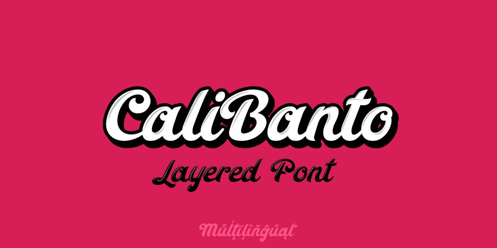 Cali Banto font