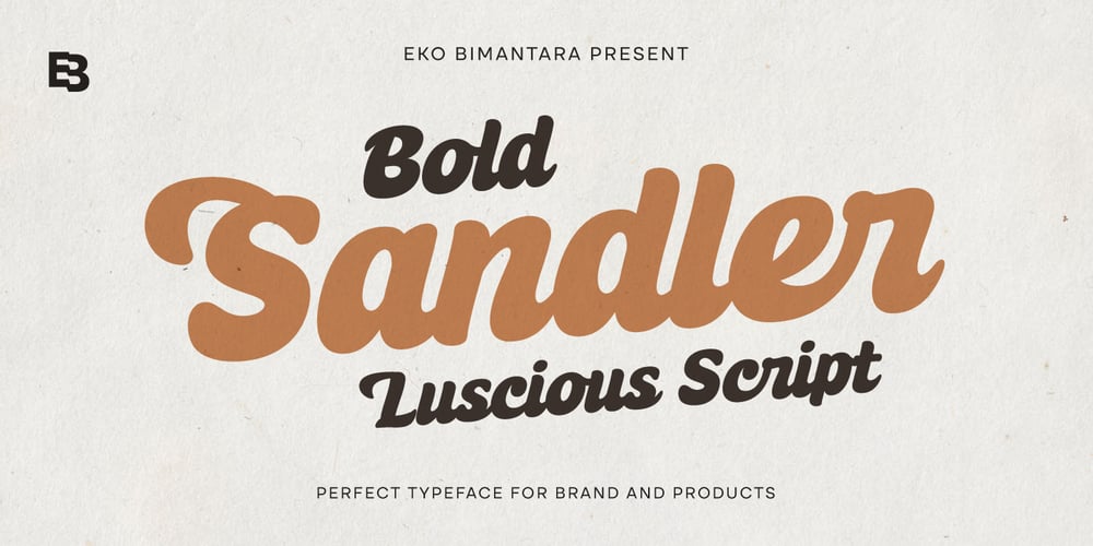 Sandler font