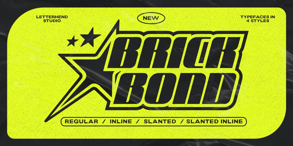 Brick Bond font