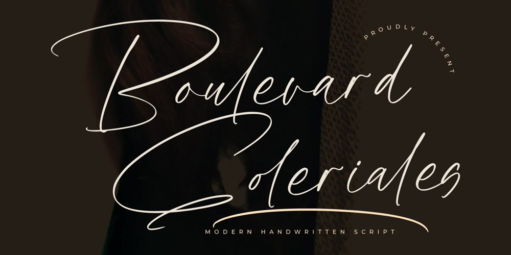 Boulevard Goleriales font