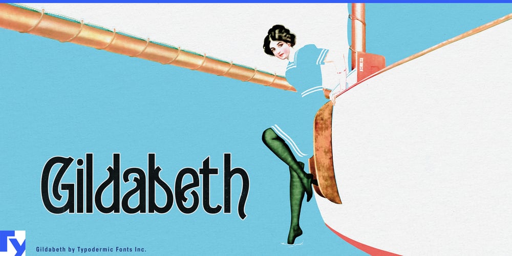 Gildabeth font