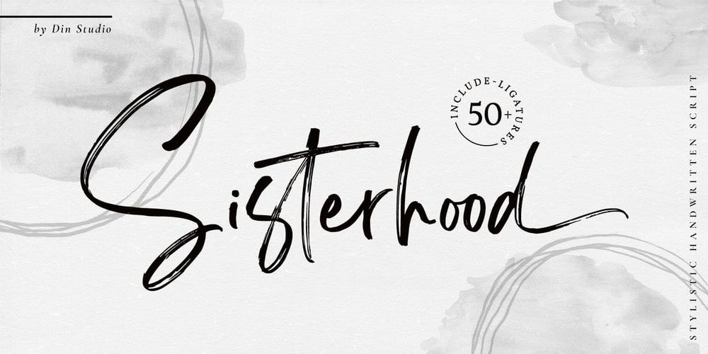 Sisterhood font