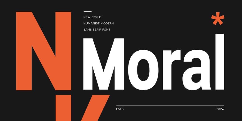 Moral font