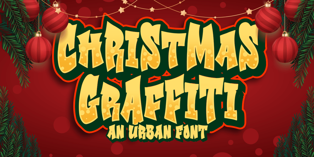 Christmas Graffiti font