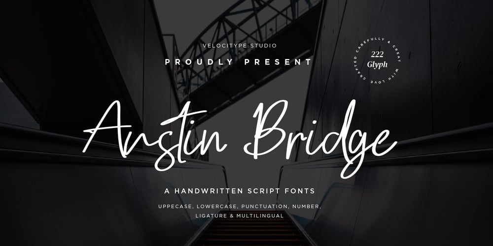 Austin Bridge font